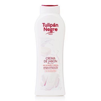 Гель для ванны и душа  КРЕМОВОЕ МЫЛО - TULIPAN NEGRO BATH & SHOWER GEL Bath Gel Soap Cream, 650 мл