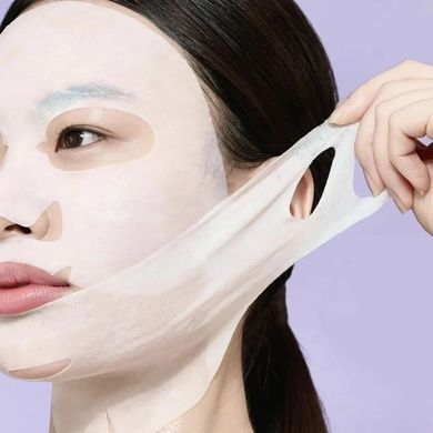 Ліфтинг-маска для підтяжки контуру обличчя - NUMBUZIN No.9 NAD+ BIO Lifting-sil Full Face Mask, 1 шт, 48 мл