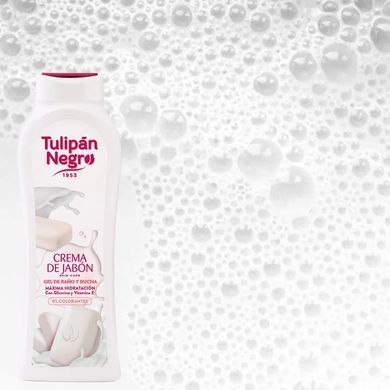 Гель для ванны и душа  КРЕМОВОЕ МЫЛО - TULIPAN NEGRO BATH & SHOWER GEL Bath Gel Soap Cream, 650 мл