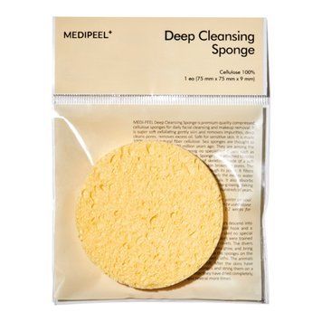 Спонж для очищення обличчя - Medi Peel Deep Cleansing Sponge, 1 шт