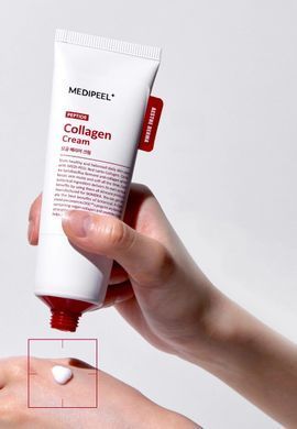 Барьерный крем для эластичности с коллагеном и лактобактериями - Medi Peel Red Lacto Peptide Collagen Barrier Cream, 80 мл