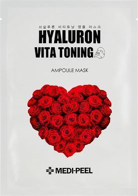 Тканинна тонізуюча маска - Medi Peel Vita Toning Ampoule Mask, 30 мл