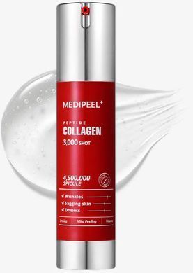 Сыворотка c микроспикулами и коллагеном - Medi Peel Red Lacto Collagen 3000 Shot Serum, 50 мл