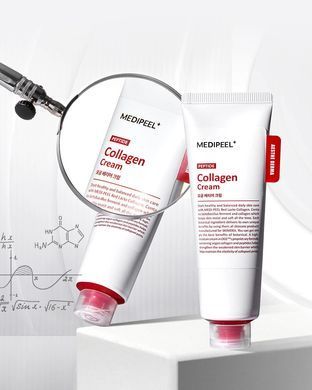 Барьерный крем для эластичности с коллагеном и лактобактериями - Medi Peel Red Lacto Peptide Collagen Barrier Cream, 80 мл