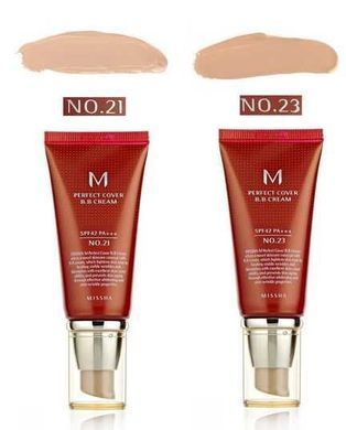 ВВ-крем з ідеальним покриттям - MISSHA M Perfect Cover BB Cream №23 SPF42 PA+++, 20 мл