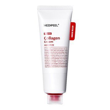 Барьерный крем для эластичности с коллагеном и лактобактериями - Medi Peel Red Lacto Peptide Collagen Barrier Cream, 80 мл