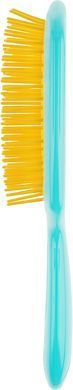 Расческа для волос Janeke Superbrush, бирюзовый с желтым