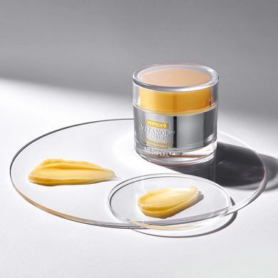 Освітлюючий крем з ніацинамідом, вітамінами та пептидами - Medi Peel Peptide 9 Vitanol Cream PRO, 50 мл