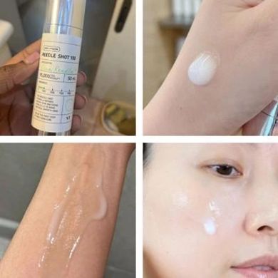Сироватка з мікроголками для покращення текстури та тону шкіри - VT Cosmetics Reedle Shot 100, 2 мл