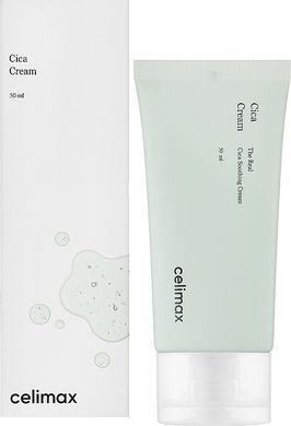 Заспокійливий крем для обличчя з центеллою азіатською - Celimax The Real Cica Soothing Cream, 50ml