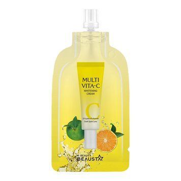 [BEAUSTA] Крем для обличчя освітлювальний з вітаміном С Multi Vita C Whitening Cream, 20 мл