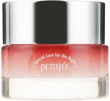 Нічна маска для губ з маслом камелії і вітаміном Е Petitfee&Koelf Oil Blossom Lip Mask 15 г