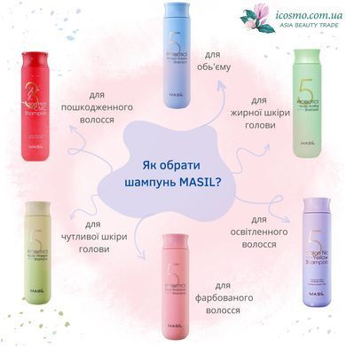 [MASIL] Шампунь для волосся ОБ `ЄМ 5 Probiotics Perfect Volume Shampoo, 300 мл
