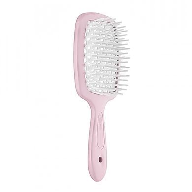 Расческа  розовая с белым маленькая - Janeke SMALL SUPER BRUSH