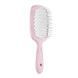 Расческа  розовая с белым маленькая - Janeke SMALL SUPER BRUSH