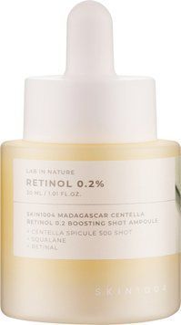 Антивозрастная сыворотка с ретинолом 0,2% и спикулами - SKIN1004 Madagascar Centella Retinol 0.2 Boosting Shot Ampoule, 30 мл