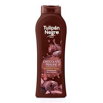 Гель для ванны и душа ШОКОЛАДНОЕ ПРАЛИНЕ - TULIPAN NEGRO BATH & SHOWER GEL Chocolate Praline, 650 мл