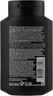 Шампунь для волос - Sebastian Professional Seb Man Purist Purifying Shampoo, 250 мл
