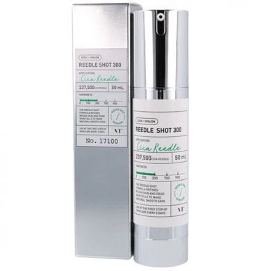 Сироватка з мікроголками для покращення текстури та тону шкіри - VT Cosmetics Reedle Shot 300, 50 мл