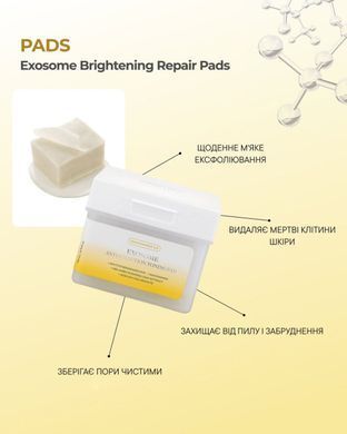 Очищуючі тонізуючі педи - APOTHE Exosome Anti-Pollution Toning Pad, 70 шт - 170 мл