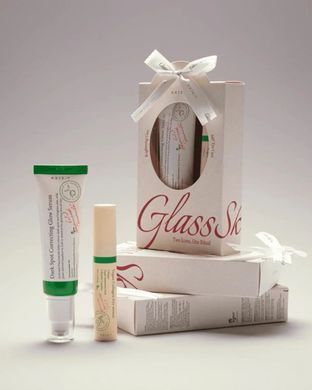 Набор средств для лица - AXIS-Y Glass Skin Duo, (50 мл + 10 мл)