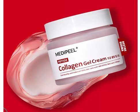 Гель-крем з лактобактеріями та колагеном - Medi Peel Red Lacto Collagen Hydro Gel Cream, 80 мл