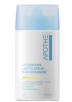 Увлажняющая солнцезащитная эссенция с керамидами - APOTHE UV Cera 6X Lacto Aqua Sun Essence SPF50+ PA++++, 50 мл