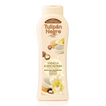 Гель для душа и ванны Ваниль и Макадамия - TULIPAN NEGRO BATH & SHOWER GEL Vanilla and Macadamia Nut, 650 мл