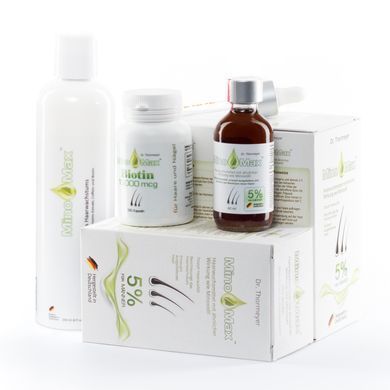 Комплекс для стимуляции роста и против выпадения волос для мужчин MinoMax 5% Hair Regrowth Сomplex, 5 шт