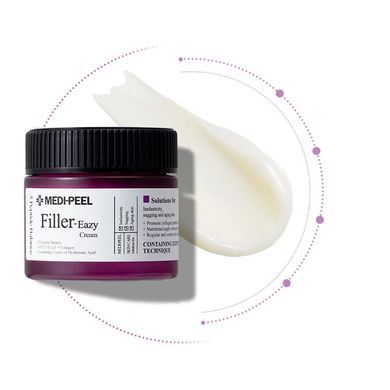 Крем-філер проти зморшок для пружності шкіри з пептидами та EGF - Medi Peel Filler Eazy Cream, 50 г