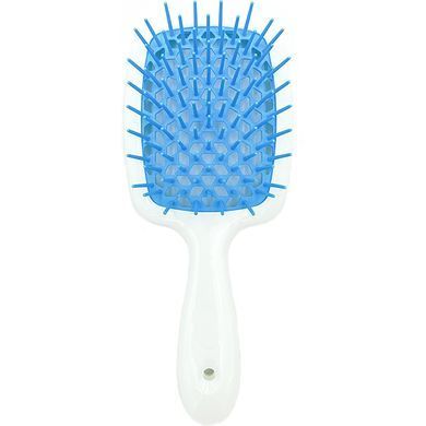 Расческа для волос Janeke Superbrush, белый с голубым