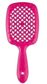 Расческа неоново-розовая - Janeke SMALL SUPER BRUSH