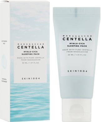 Ночная увлажняющая маска с гиалуроновой кислотой и центеллой - SKIN1004 Madagascar Centella Hyalu-Cica Sleeping Pack, 100 мл