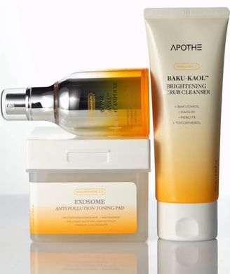 Освітлююча сироватка проти пігментних плям з екзосомами - APOTHE Exosome Mela-Glu Dark Spot Ampoule, 30 мл