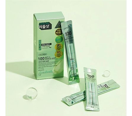 Сыворотка для лица с микроиглами и ретинолом - VT Cosmetics Reti-A Reedle Shot 100, 2 мл