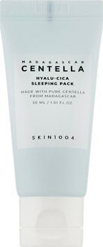 Ночная увлажняющая маска с гиалуроновой кислотой и центеллой - SKIN1004 Madagascar Centella Hyalu-Cica Sleeping Pack, 30ml
