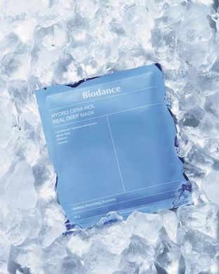 Bосстанавливающая ночная гидрогелевая маска с керамидами и пантенолом - BIODANCE Hydro Cera-Nol Real Deep Mask, 1 шт