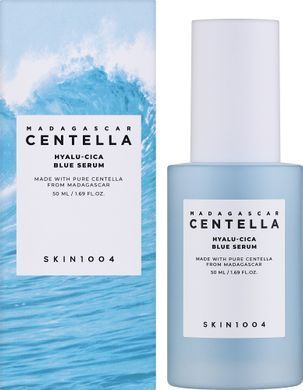 Увлажняющая сыворотка с гиалуроновой кислотой и центеллой - SKIN1004 Madagascar Centella Hyalu-Cica Blue Serum, 50 мл