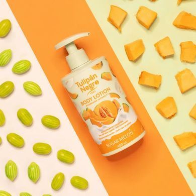 Лосьон для тела с дозатором САХАРНАЯ ДЫНЯ - TULIPAN NEGRO Body Lotion Sugar Melon, 400 мл