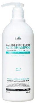 Бесщелочной шампунь для волос La'dor Damage Protector Acid Shampoo, 900мл