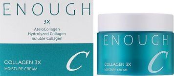 Крем зволожуючий для обличчя з колагеном - Enough Collagen 3X Moisture Cream, 50 мл