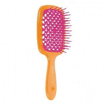 Гребінець помаранчевий з фуксією - Janeke SUPER BRUSH