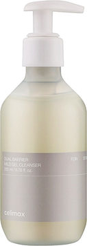 Мягкий гель для умывания с керамидами - Celimax Dual Barrier Mild Gel Cleanser, 200 мл