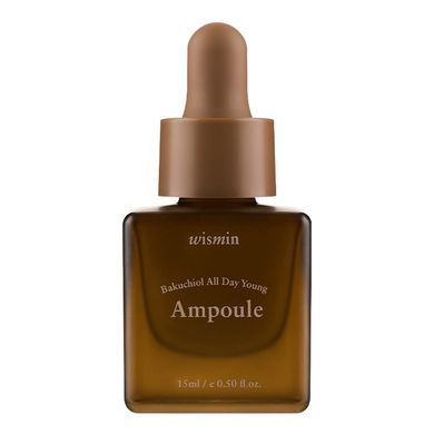 Набор ампульных сывороток с бакучиолом - Wismin Bakuchiol All Day Young Ampoule, 15 мл*4 шт
