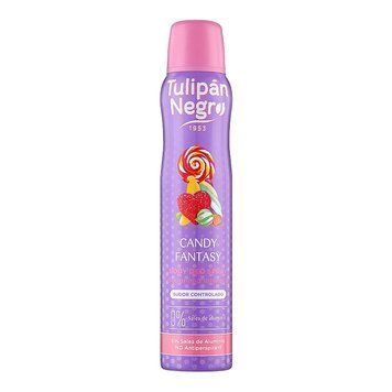Дезодорант-спрей женский СЛАДКИЕ ФАНТАЗИИ - TULIPAN NEGRO CANDY FANTASY Body Deo Spray, 200 мл