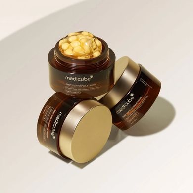 Крем осветляющий с витамином С - MEDICUBE Deep Vita C Capsule Cream, 55 мл