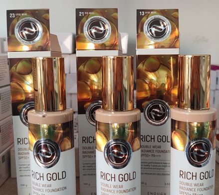 Омолаживающий тональный крем с муцином улитки - Enough Gold Snail Moisture Foundation SPF30 тон 13, 100 мл