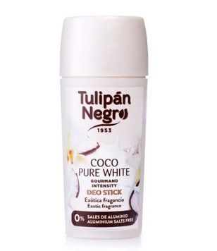 Дезодорант стик БЕЛЫЙ КОКОС - TULIPAN NEGRO Deodorant Deo Stick Coco Pure White,  60 мл NEW