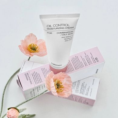 Крем увлажняющий для жирной кожи - Celimax Oil Control Moisturizing Cream, 80 мл