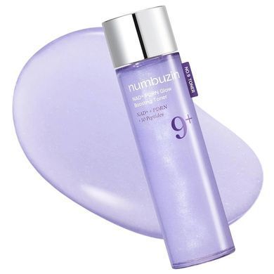 Тонер для сяяння та еластичності шкіри - NUMBUZIN No.9+ NAD+ PDRN Glow Boosting Toner, 150 мл